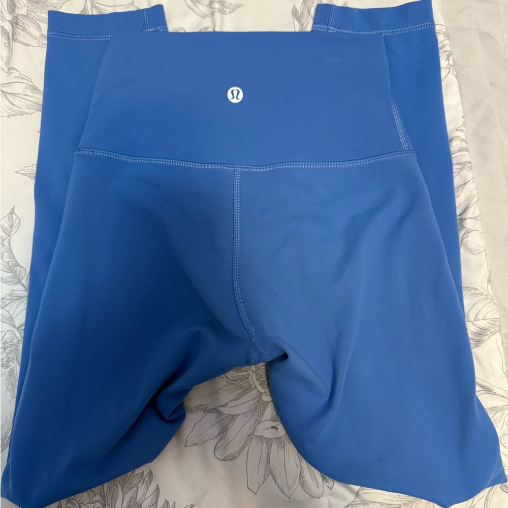 lululemon athletica Wunder Under Blue High-Rise Leggings